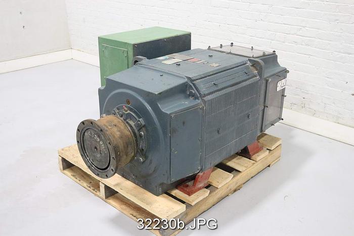 Used Reliance 350Hp, 1150-1550RPM, 600Volt, DC Motor, #32230