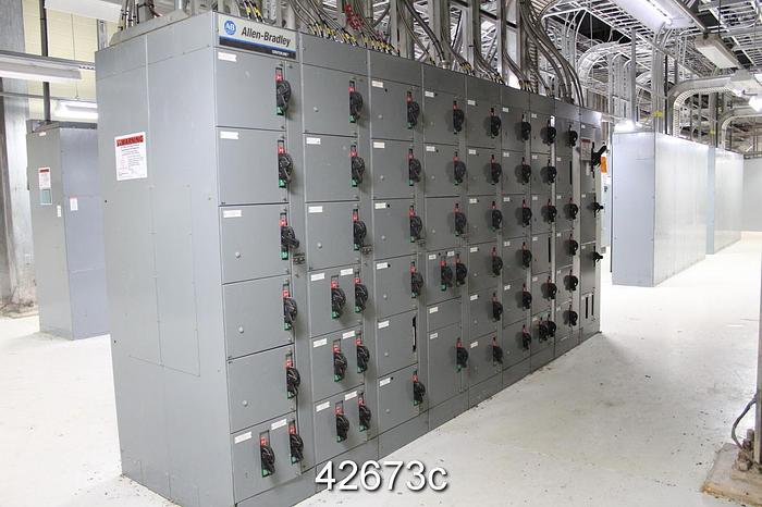 Used Deink Plant GE Transformers, Switchgears, Motor Control Center, and Capacitor Bank #42673