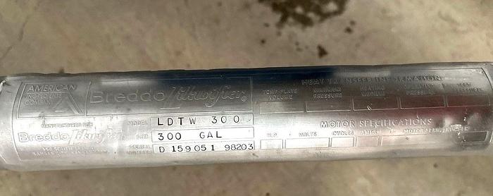 Used 300 GALLON BREDDO LIKWIFIER - S/S