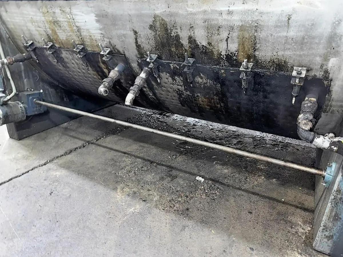 Used 6 FT x 6 FT ALAR ROTARY VACUUM DRUM FILTER - S/S DRUM