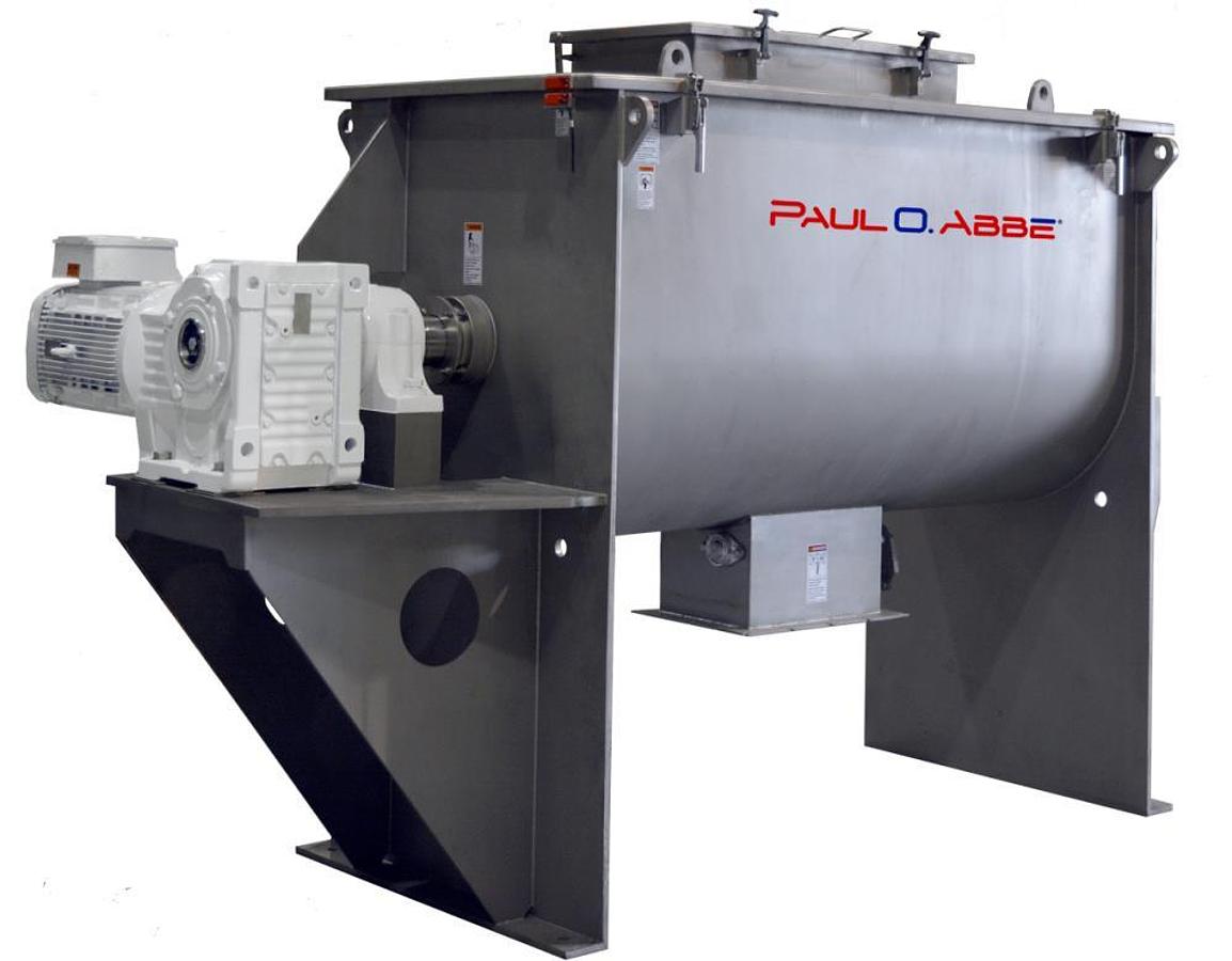 65 CU. FT. PAUL O. ABBE DOUBLE RIBBON BLENDER - 304 SS - 30 HP
