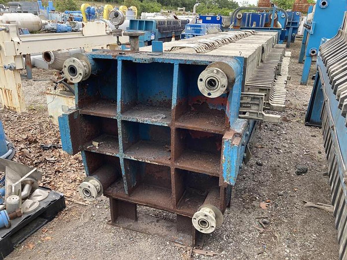 Used 50 CU. FT. JWI FILTER PRESS