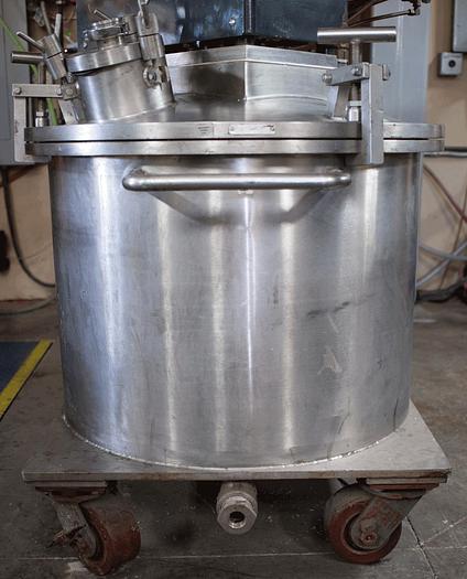 Used UNUSED 40 GALLON PREMIER DUAL SHAFT MIXER - S/S - VACUUM