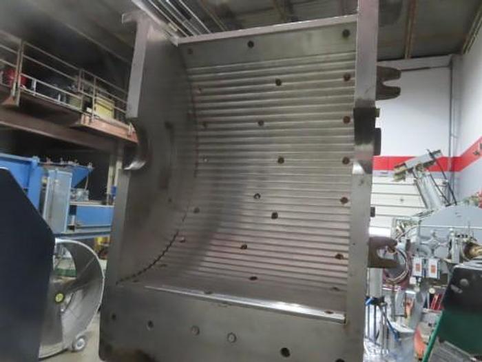 Used 50 HP MIKROPUL HOSAKAWA S/S  HAMMER MILL PULVERIZER 3 TH