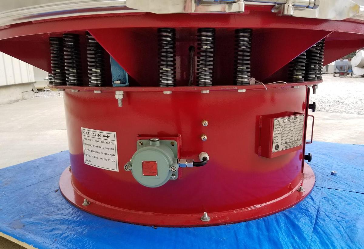 NEW 60" CIRCULAR SCREENER - S/S - 1 DECK (2 SPOUT)