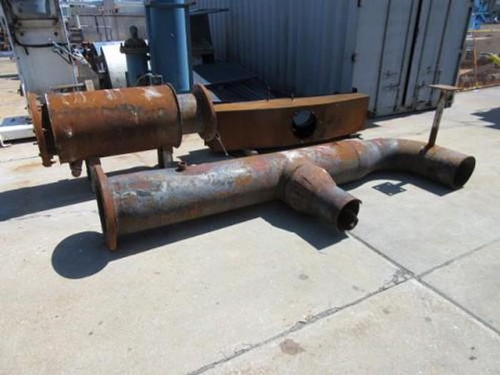 Used 12" IN. x 10' FT. FLUID BED DRYER – S/S