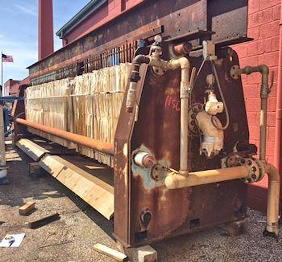 Used 95 CU. FT. DURCO STYLE FILTER PRESS 