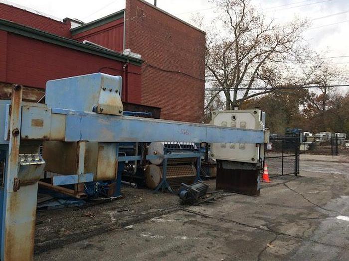 Used 125 CU. FT. USED JWI FILTER PRESS
