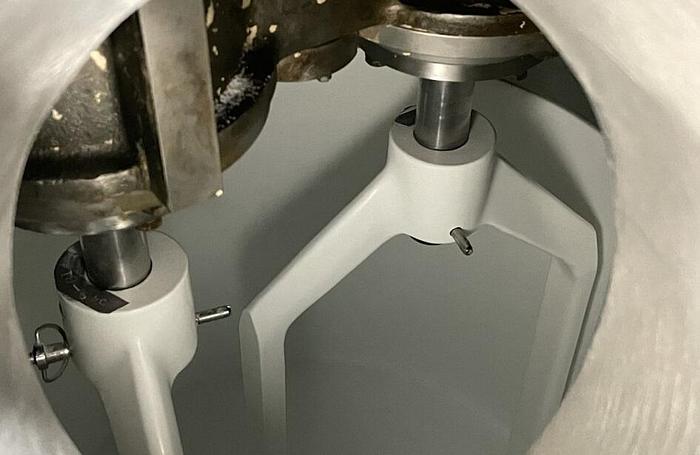 Used 10 GALLON ROSS DOUBLE PLANETARY MIXER – DPM 10 – S/S – VAC – JKTD.
