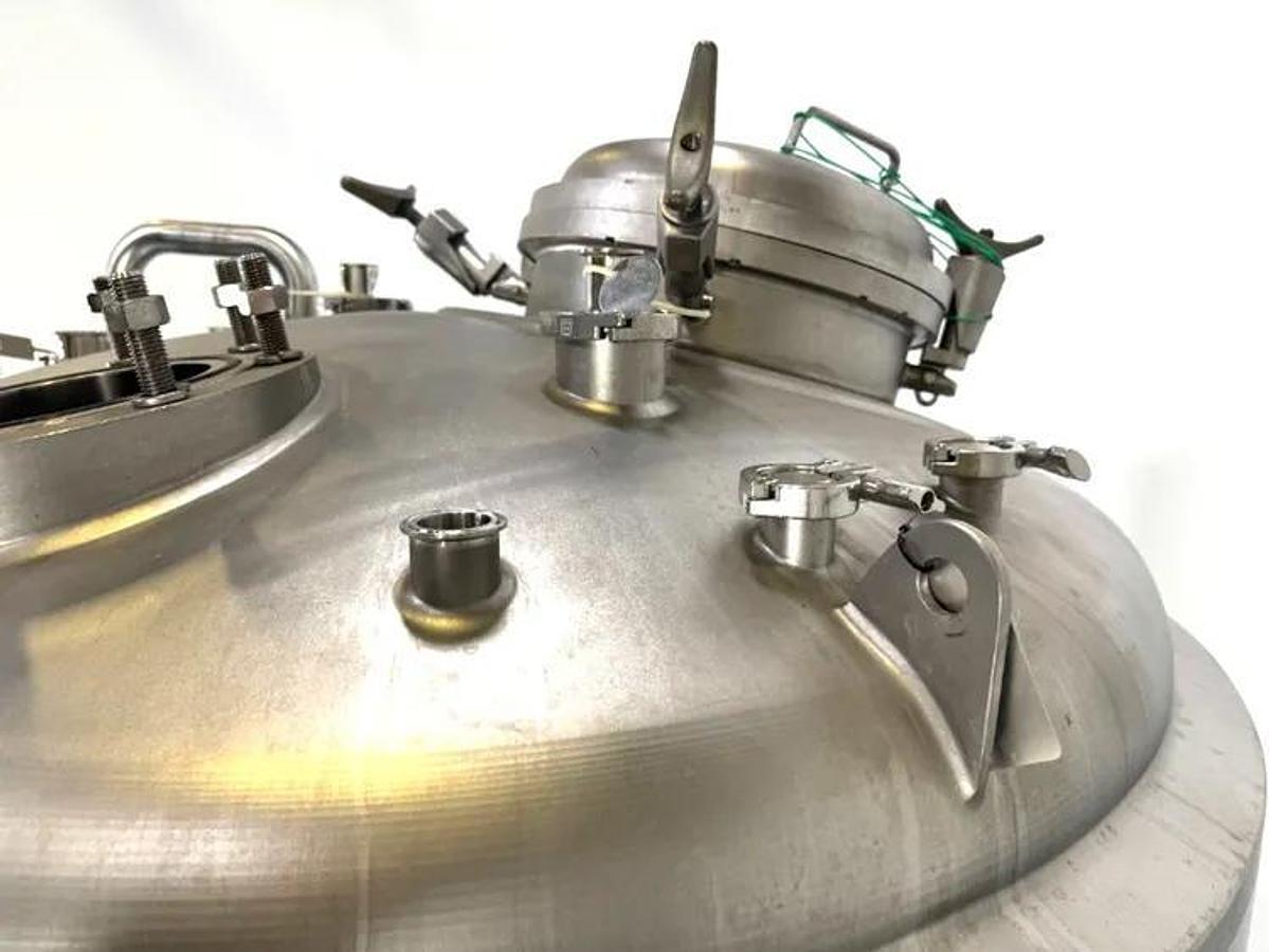 Used 528 GALLON (2000 LITER) PRECISION STAINLESS SANITARY REACTOR / FERMENTER