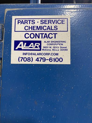 Used 3' x 4' ALAR ROTARY VACUUM DRUM FILTER - MODEL 340