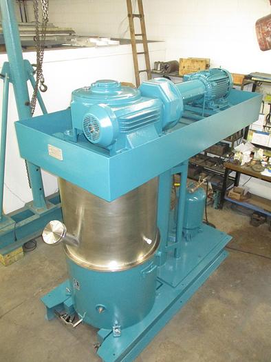 Used 100 GALLON ROSS DOUBLE PLANETARY MIXER - MODEL HDM-100 - S/S - VACUUM - JACKETED - NEW XP MOTOR