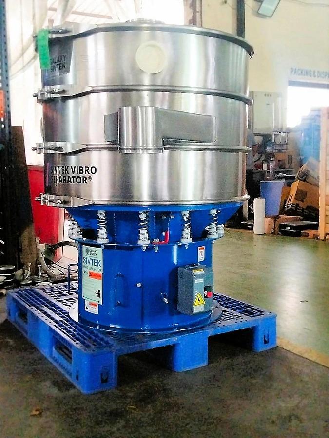 NEW 40" CIRCULAR SCREENER - S/S - 2 DECK (3 SPOUT)