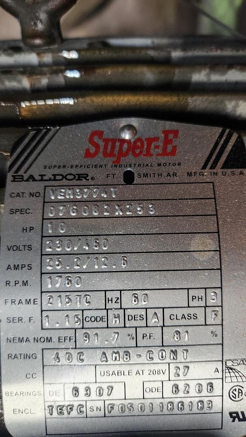 Used 87 CU. FT. WORKING CAPACITY RIBBON BLENDER - S/S - JACKETED - 10 HP