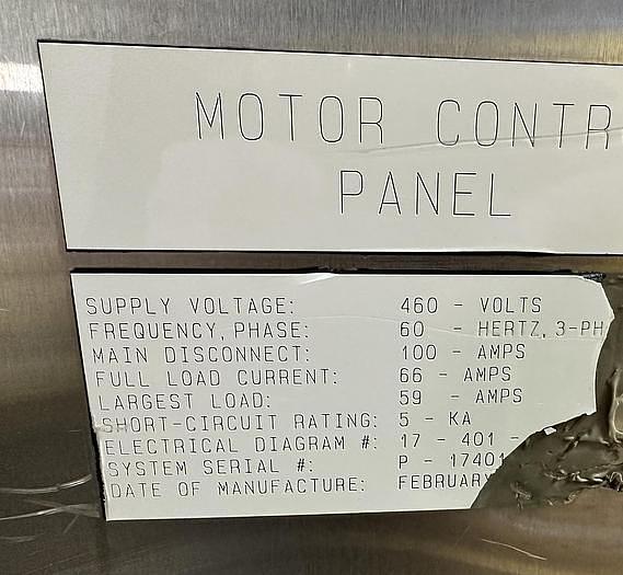 Used 50 HP COZZINI INLINE HIGH SHEAR MIXER EMULSIFIER WITH VERSAMILL