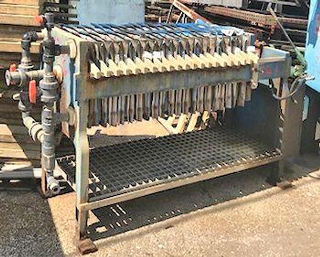 Used 3.5 CU. FT. WATERLINK FILTER PRESS