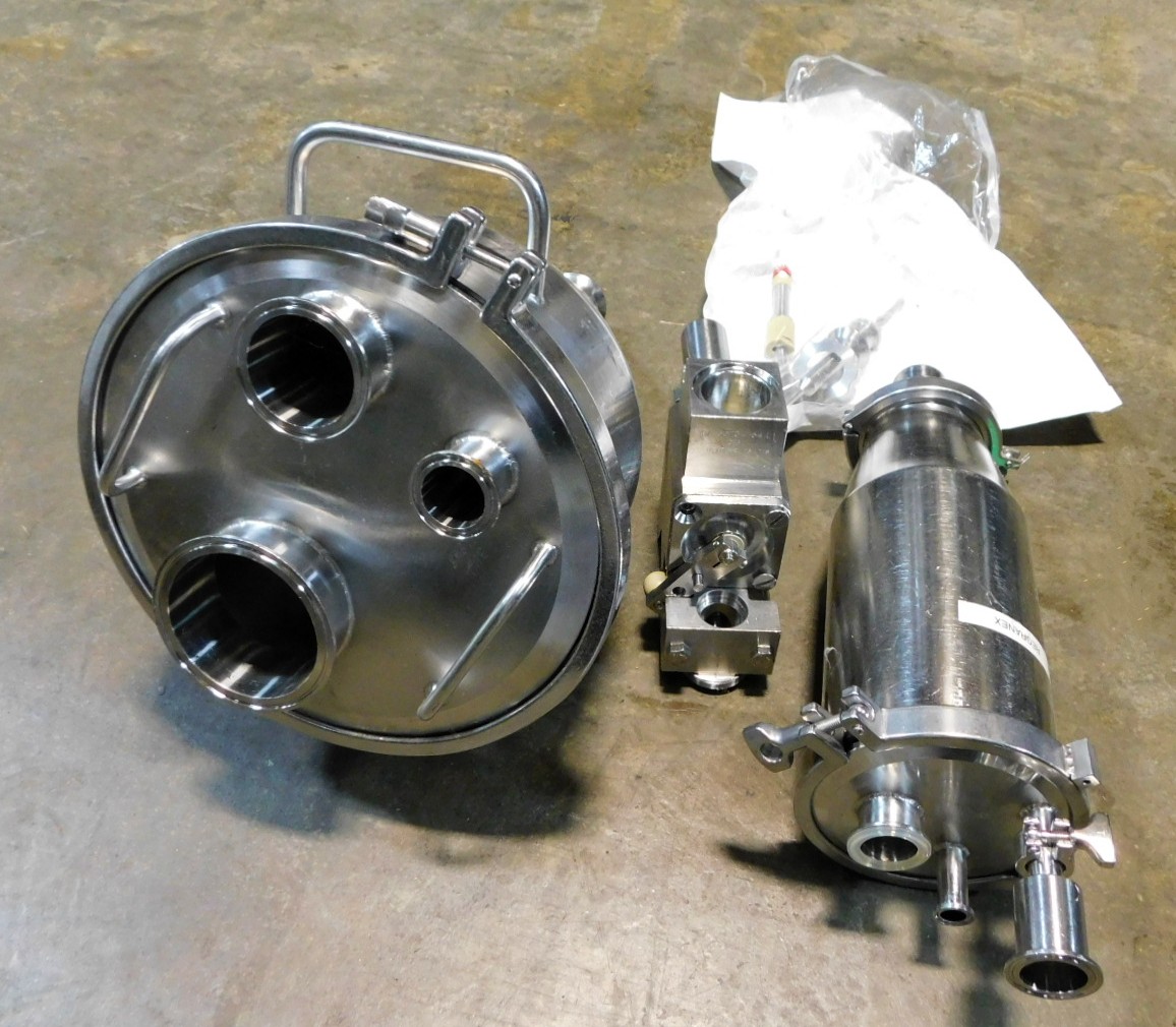 Used NORDEN AUTOMATIC PLASTIC TUBE FILLER - MODEL NM400 II A