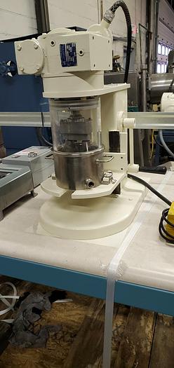 Used 1 PINT ROSS DOUBLE PLANETARY MIXER - S/S - JACKETED - LUCITE HOOD