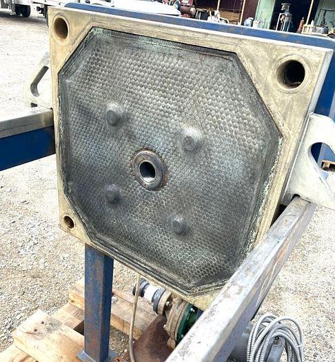 Used 5 CU. FT. US FILTER J-PRESS - 630 MM - AUTOMATIC (EXPANDABLE)