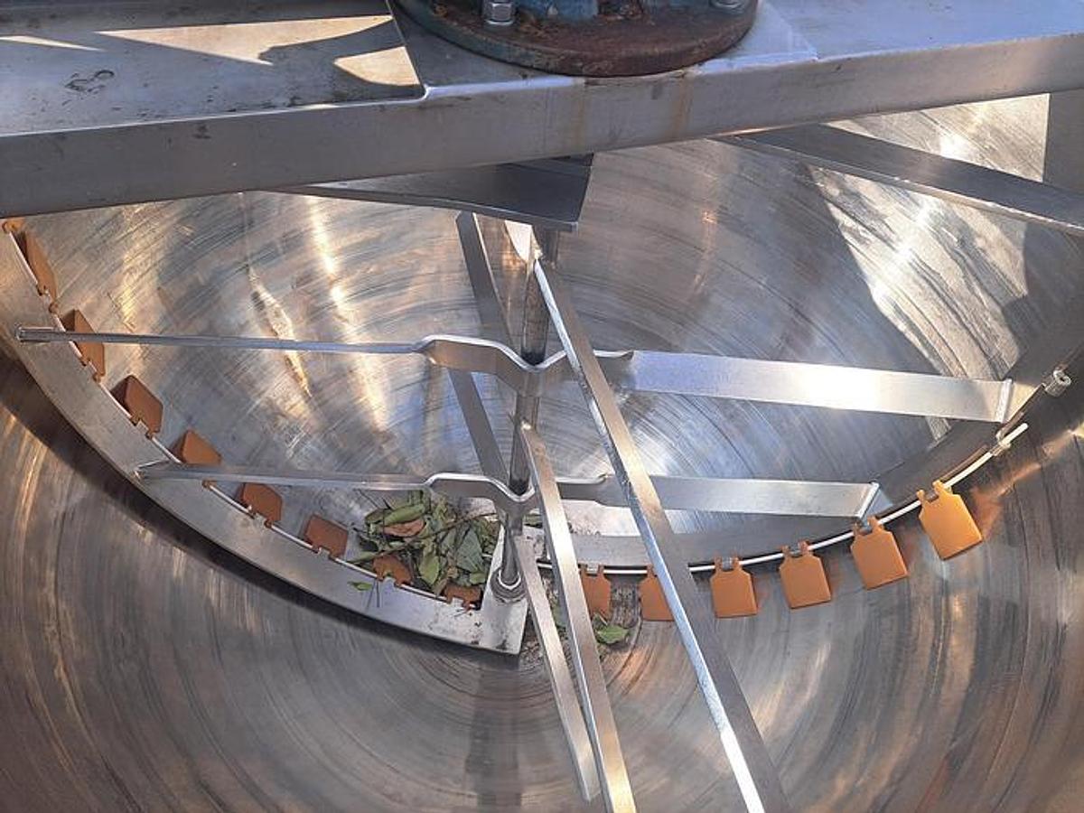 Used 500 GALLON LEE DOUBLE MOTION KETTLE - S/S - JACKETED