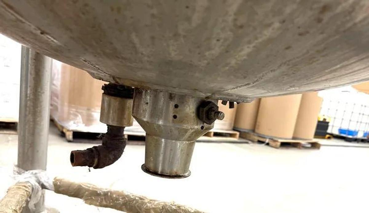 Used 300 GALLON LEE DOUBLE MOTION KETTLE - S/S - 90 PSI JACKET