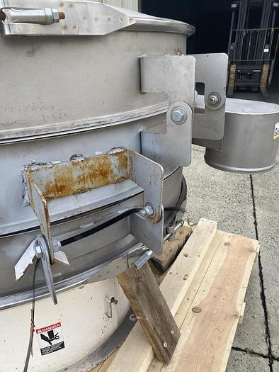 Used 48" KASON SCREENER - S/S - 2 DECK - 3 SPOUT - TOP COVER