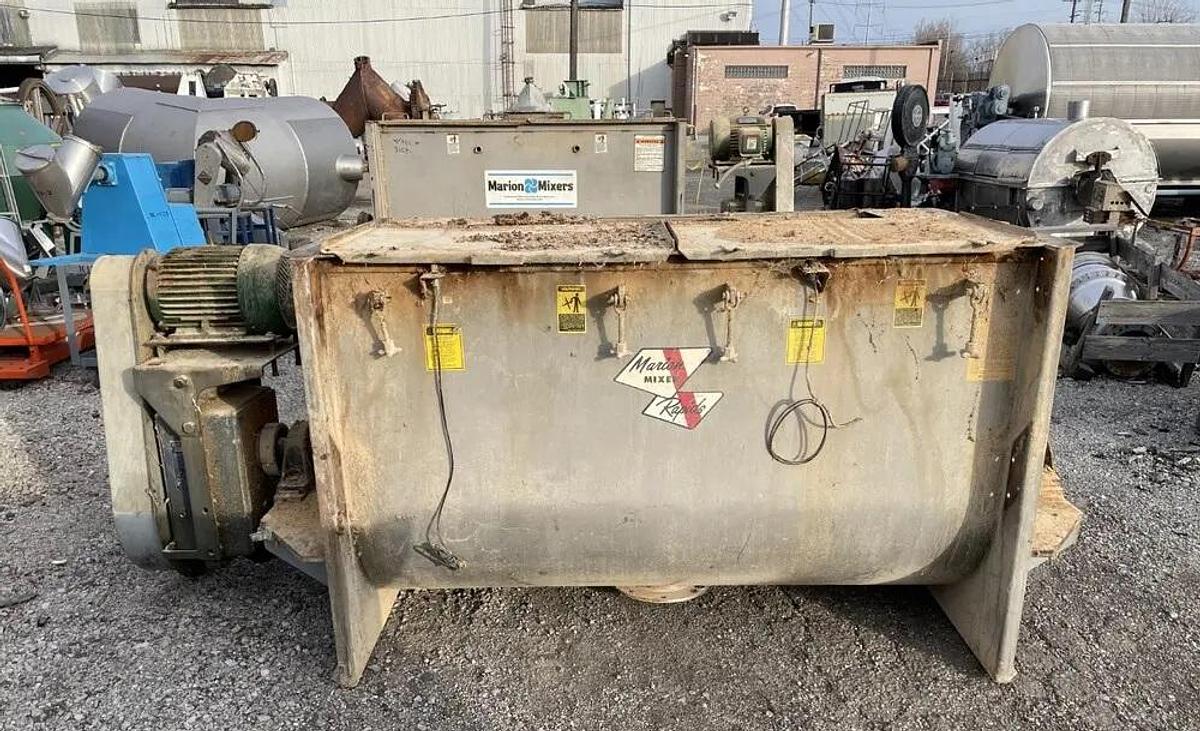 Used 45 CU. FT. MARION PADDLE BLENDER - S/S - 10 HP