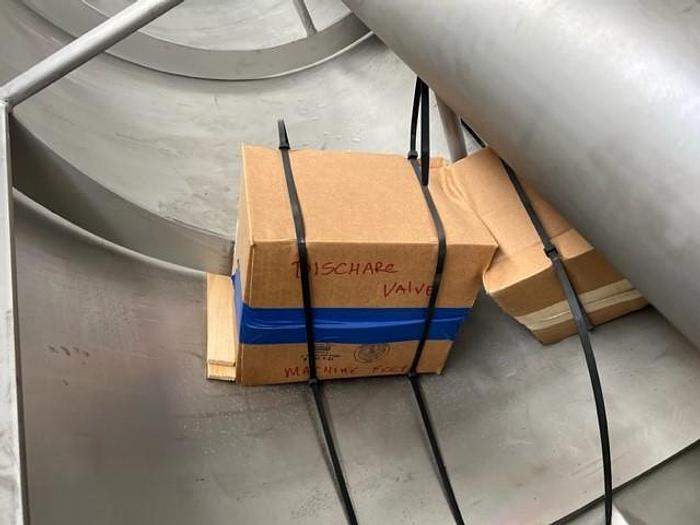 Used UNUSED - 125 CU. FT. BLENTECH RIBBON BLENDER/COOKER - 316 S/S - JACKETED