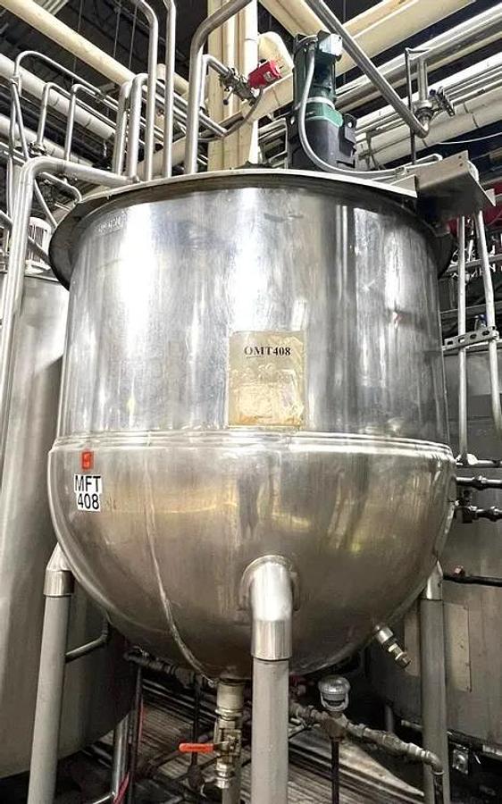 Used 600 GALLON GROEN TWIN ACTION KETTLE - S/S - JACKETED