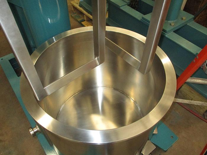 NEW - 40 GALLON DOUBLE PLANETARY MIXER - S/S - VACUUM - JACKETED