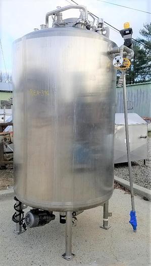 Used 370 GALLON / 1400 LITER NORTHLAND REACTOR - S/S - 60 PSI/FV/150 PSI