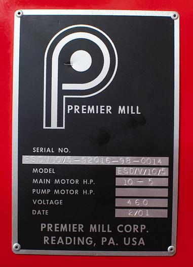 Used UNUSED 40 GALLON PREMIER DUAL SHAFT MIXER - S/S - VACUUM