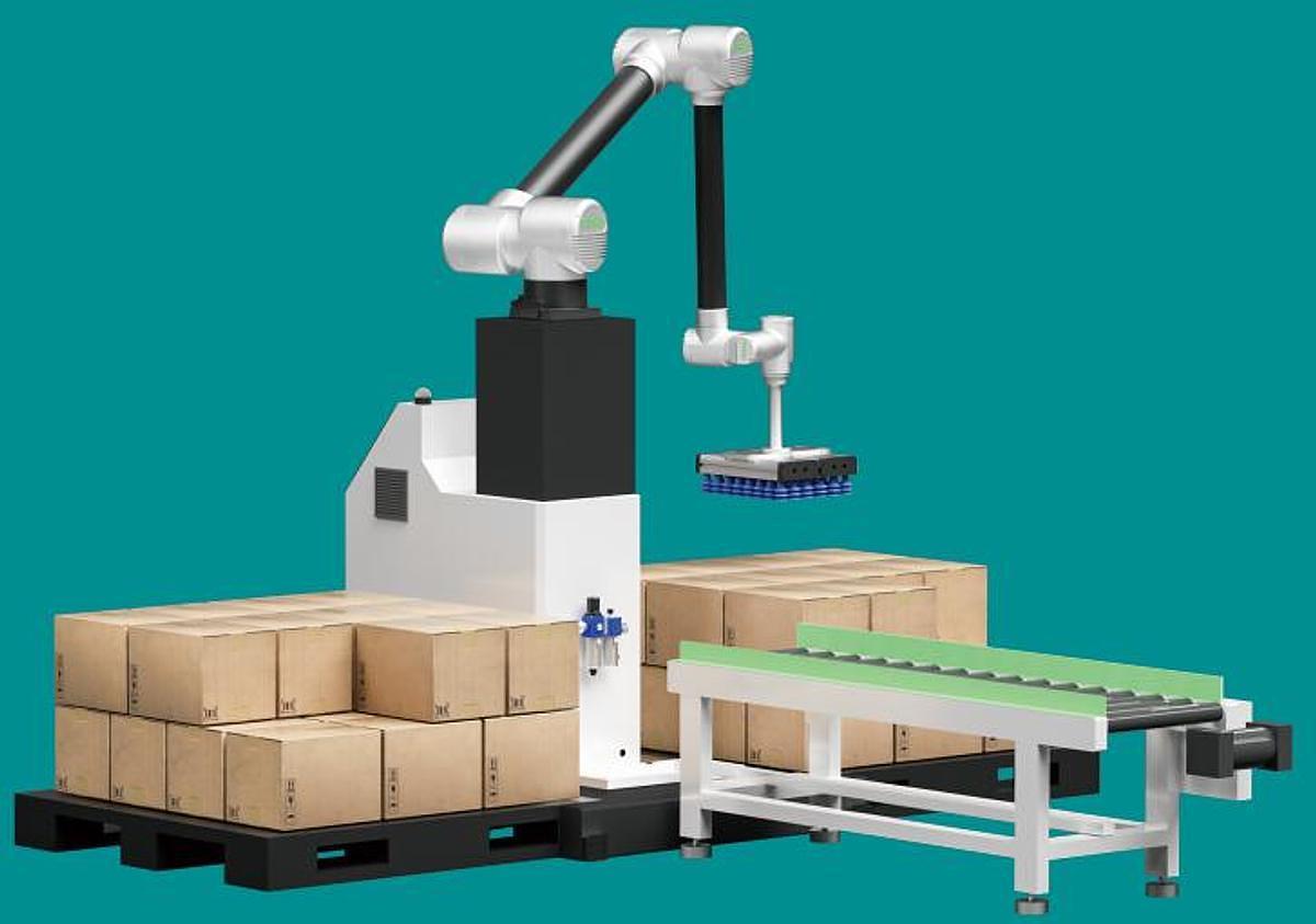 NEW - COLLABORATIVE PALLETIZING ROBOT