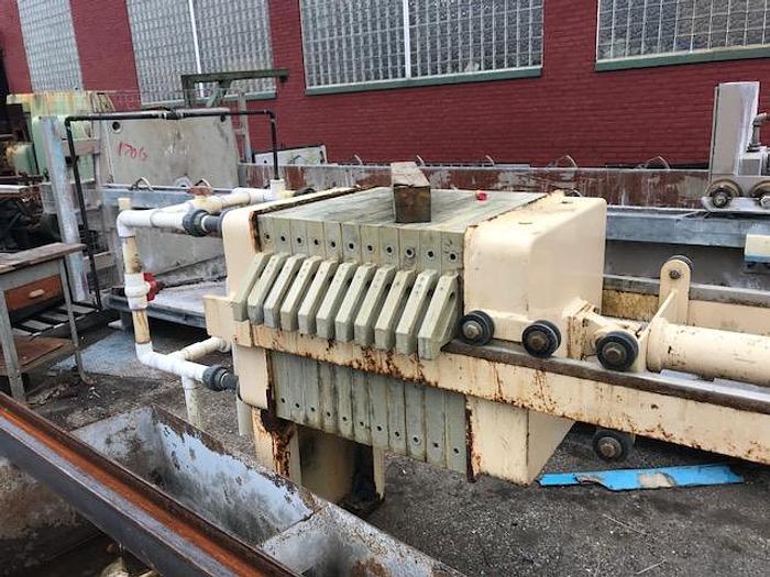 Used 3 TO 6 CU. FT. USED JWI FILTER PRESS