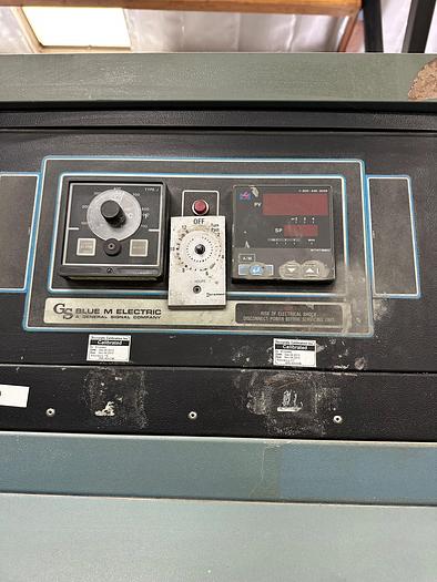 Used 48″ W X 24″ D X 48″ H BLUE M OVEN – MODEL DCRI-326G-ST-350 – 316 DEG C / 600 DEG. F