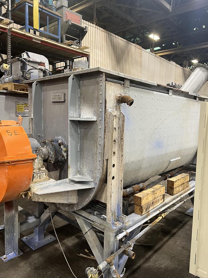 Used 87 CU. FT. WORKING CAPACITY RIBBON BLENDER - S/S - JACKETED - 10 HP