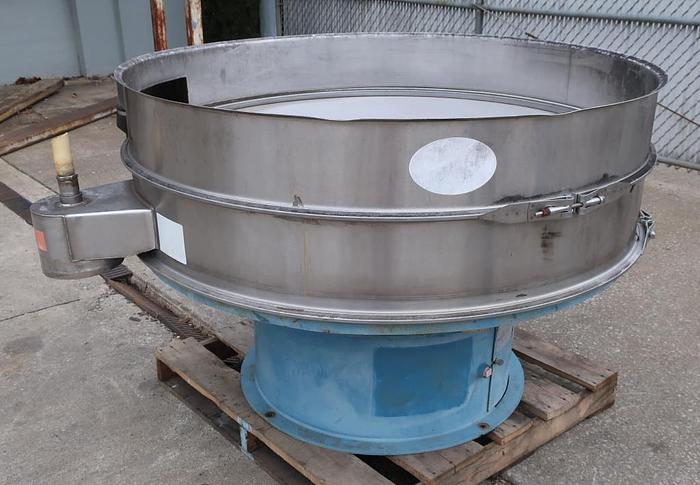 Used 60" CIRCULAR SCREENER (SIMILAR TO A SWECO) - S/S - 1 DECK - 2.5 HP