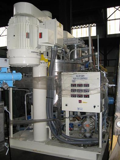 Used 330 GALLON ROSS TRIPLE SHAFT VACUUM DISPERSER - S/S - VACUUM - JACKETED