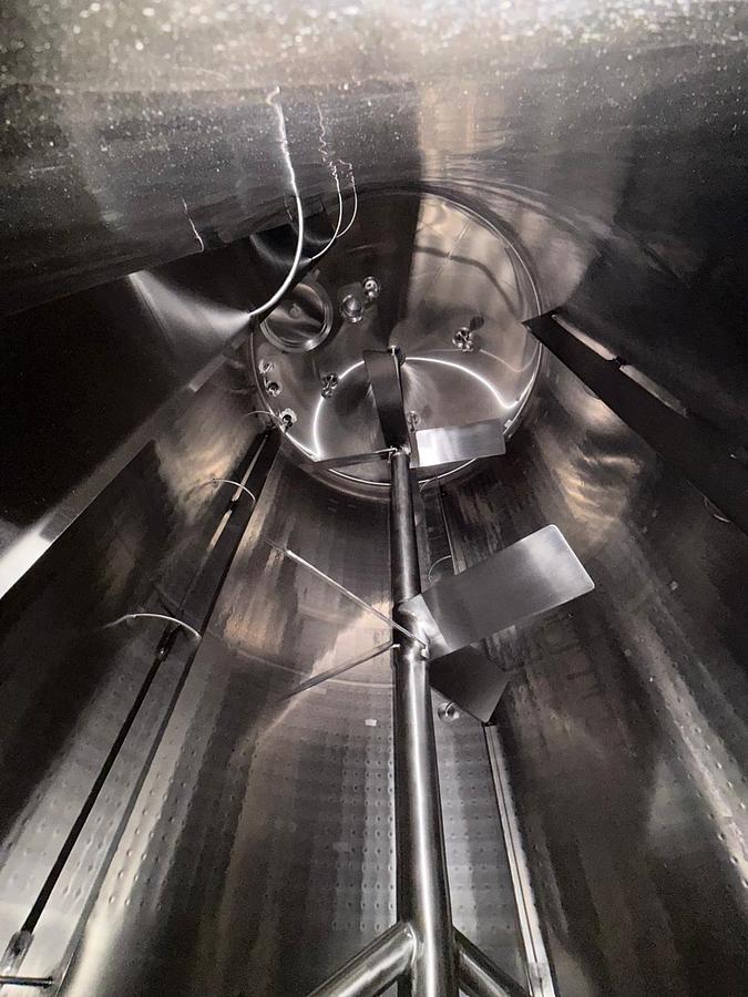 Used 3,840 GALLON MIX TANK - T-316L S/S