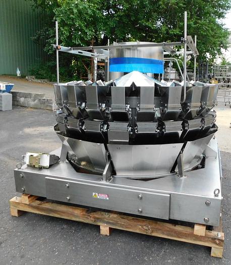 Used YAMATO LMD.  24 STATION HEAD ROTARY DATAWEIGH SCALE MODEL #Adw-524 Sw