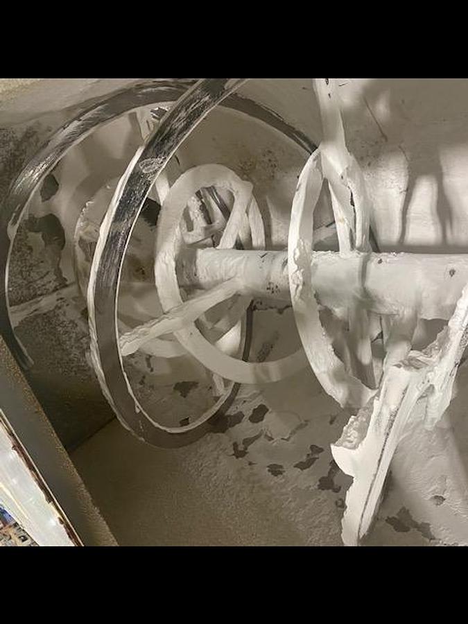 Used 87 CU. FT. WORKING CAPACITY RIBBON BLENDER - S/S - JACKETED - 10 HP