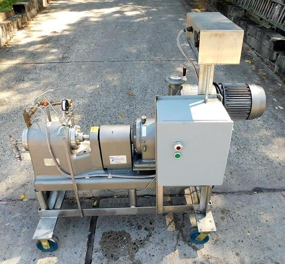 Used WAUKESHA CHERRY BURRELL LABORATORY SCRAPE SURFACE HEAT EXCHANGER BY VOTATOR - S/S