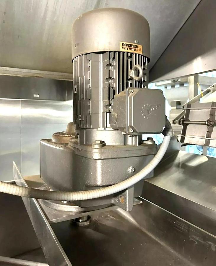Used 600 GALLON LEE SINGLE MOTION SWEEP AGITATED KETTLE - 90 PSI JACKET