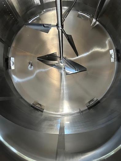 6,000 GALLON FELDMEIER MIX TANK - SANITARY S/S - 150 PSI JACKET