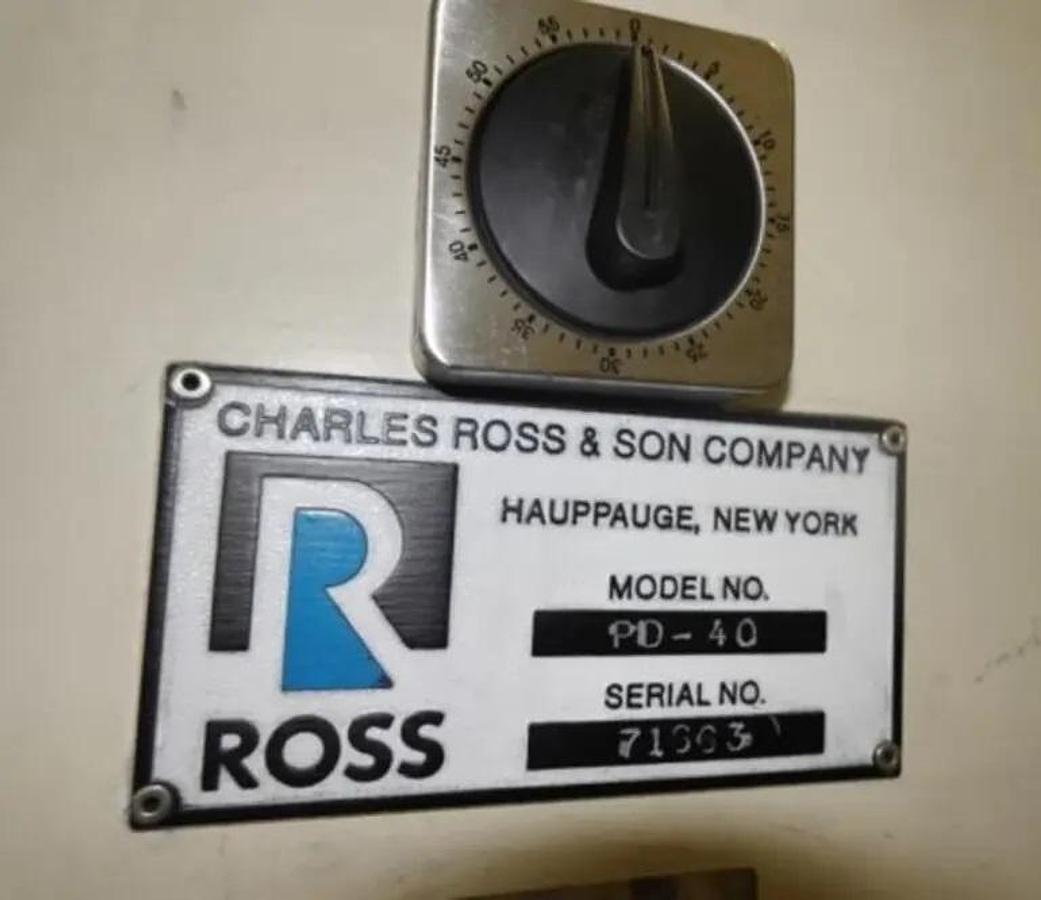 Used 40 GALLON ROSS POWERMIX PLANETARY DISPERSER - S/S