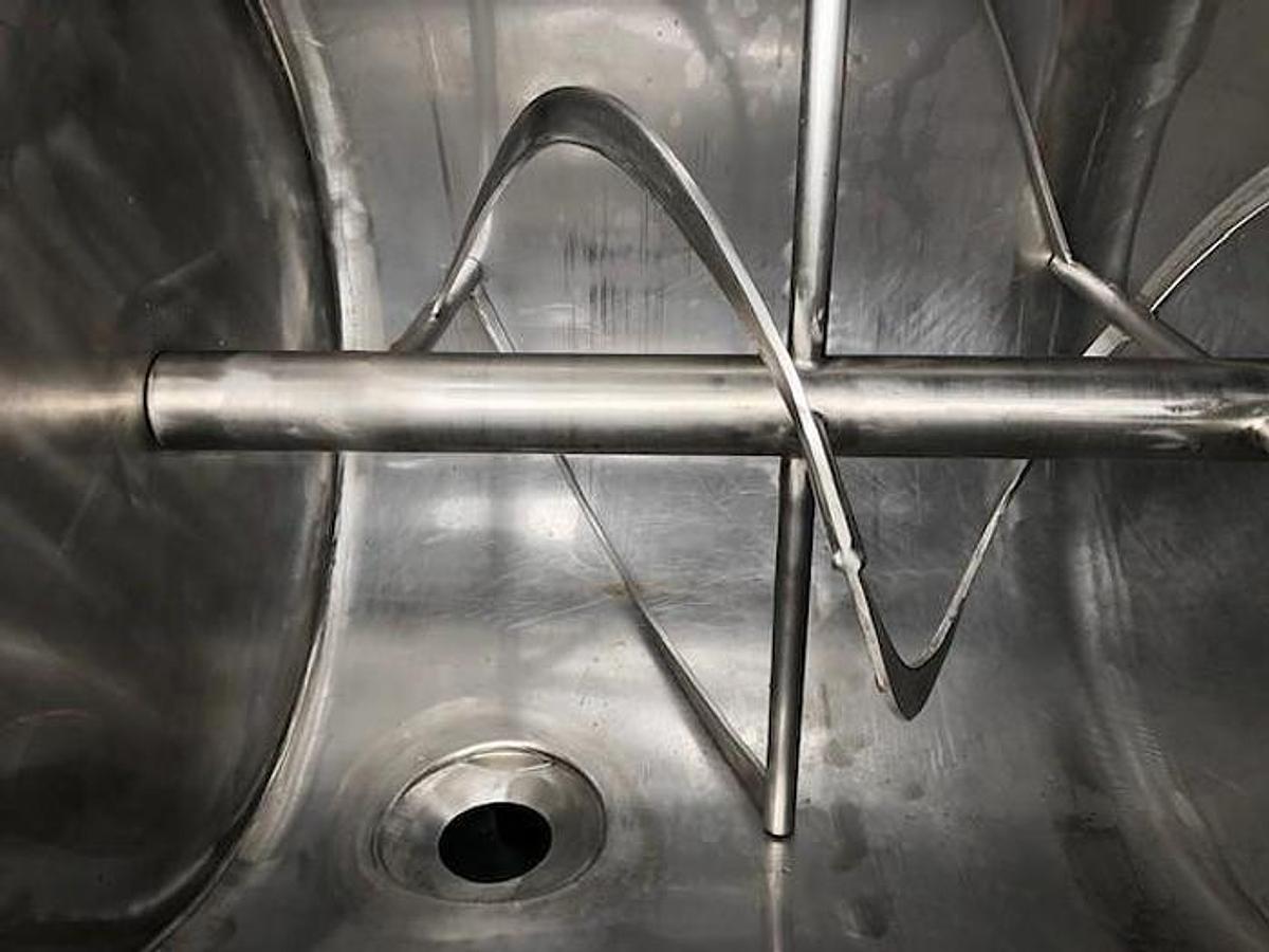 Used 100 CU. FT. GEM EQUIPMENT RIBBON BLENDER - 1 HP