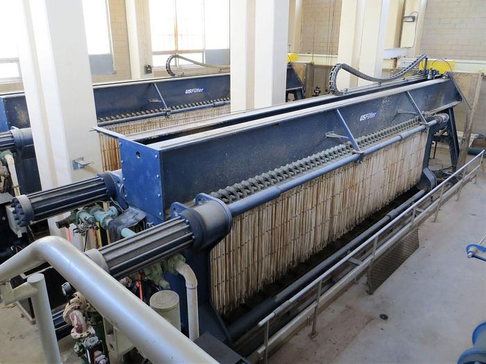 Used 210 CU. FT. EDWARD AND JONES FILTER PRESS