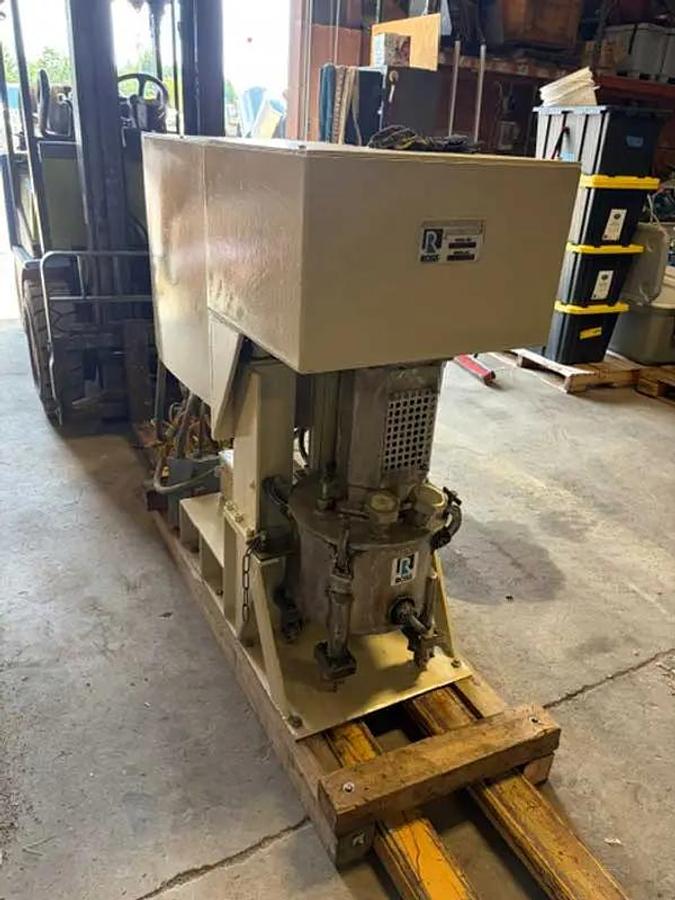 Used 3 GALLON ROSS DUAL SHAFT MIXER - S/S - JACKETED