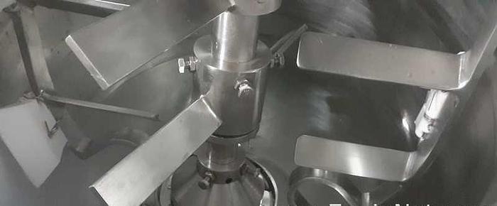 Used 13 GALLON (50 LITERS) GREERCO TRIPLE MOTION JACKETED VACUUM KETTLE