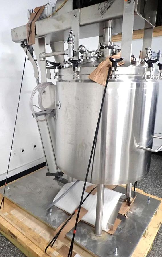 Used 60 GALLON LEE TRI-MIX TURBO SHEAR KETTLE – S/S – VACUUM – JACKETED